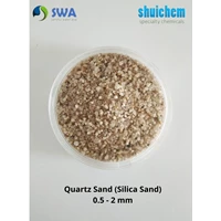 Quartz Sand (Silica Sand/ pasir silica) 0.5 - 2 mm