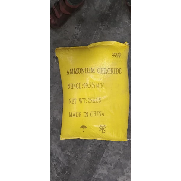 Ammonium Chloride Ex. China Kadar 99.5 %